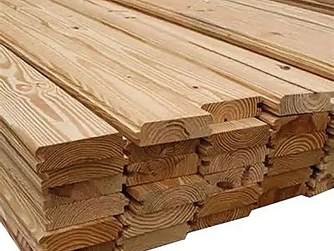 Soft white wood and pine timber planks